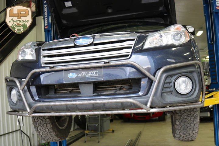 LP Aventure Big Bumper Guard Bare 2013-2014 Outback - FLP-OBA-13-GUARD-B-B - Subimods.com