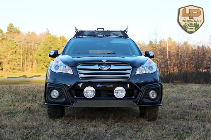 LP Aventure Big Bumper Guard Coated 2013-2014 Outback - FLP-OBA-13-GUARD-B-B+OPC - Subimods.com