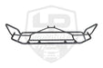 LP Aventure Big Bumper Guard Coated w/ Plate 2019-2021 Forester - FLP-FTA-19-GUARD-B+OPC - Subimods.com