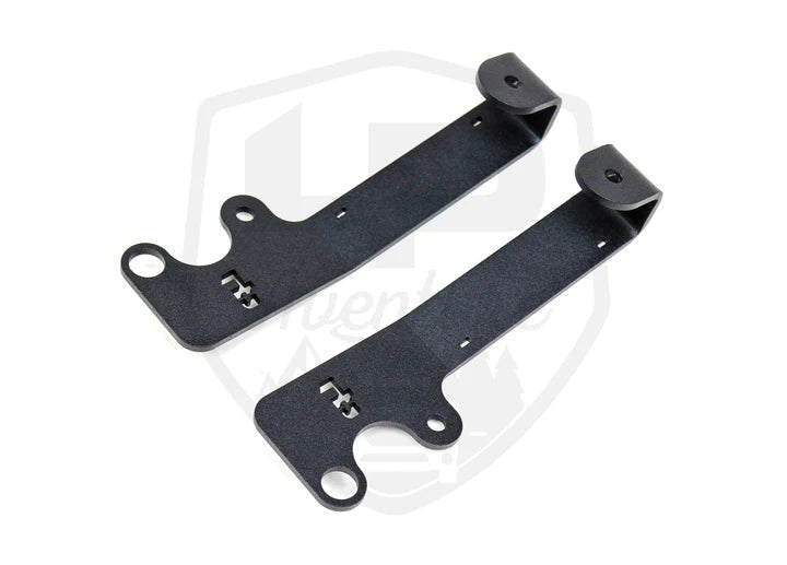 LP Aventure Hood Light Brackets Powder Coated 2015-2019 Outback - FLP-OBA-18-HBL-KIT+OPC - Subimods.com