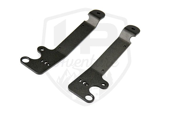 LP Aventure Hood Light Brackets Powder Coated 2022-2024 WRX / 2018-2023 Crosstrek / 2017-2022 Impreza - FLP-CTA-18-HBL-B+OPC - Subimods.com