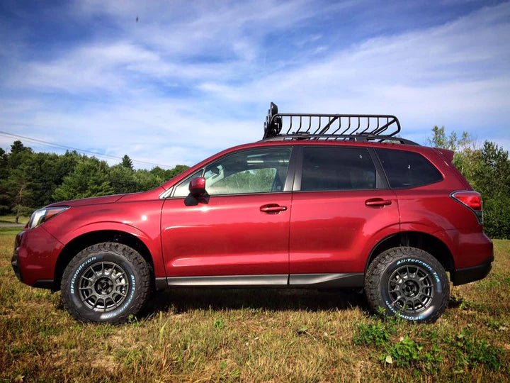 LP Aventure Powder Coated 2" Lift Kit 2014-2018 Forester - FLP-LIFT-FTA-15-2-B+OPC - Subimods.com