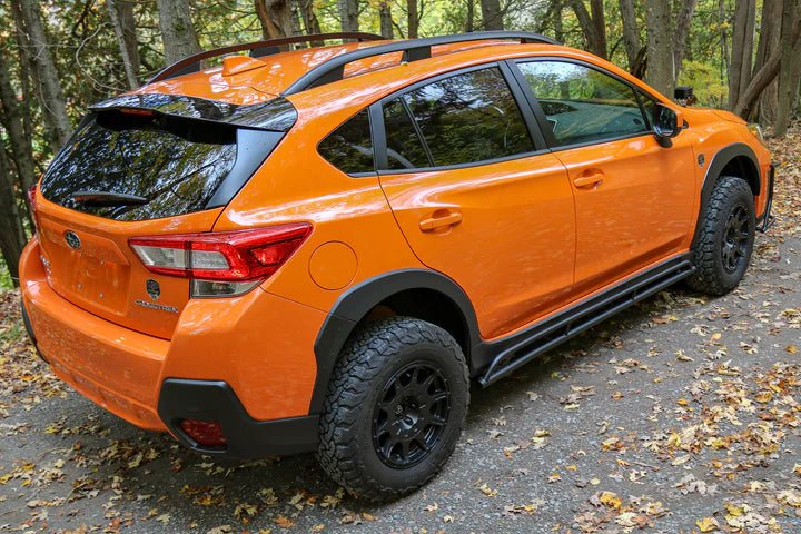 LP Aventure Rock Sliders (Rock Guard) Pair Bare 2018-2022 Crosstrek - FLP-CTA-18-ROCK - Subimods.com