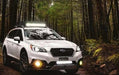 LP Aventure Small Bumper Guard Coated 2010-2014 Outback - FLP-OBA-13-GUARD-S-B+OPC - Subimods.com