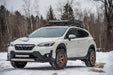 LP Aventure Small Bumper Guard Coated w/ Front Plate 2021-2023 Crosstrek - FLP-CTA-21-GUARD-S-B+OPC - Subimods.com