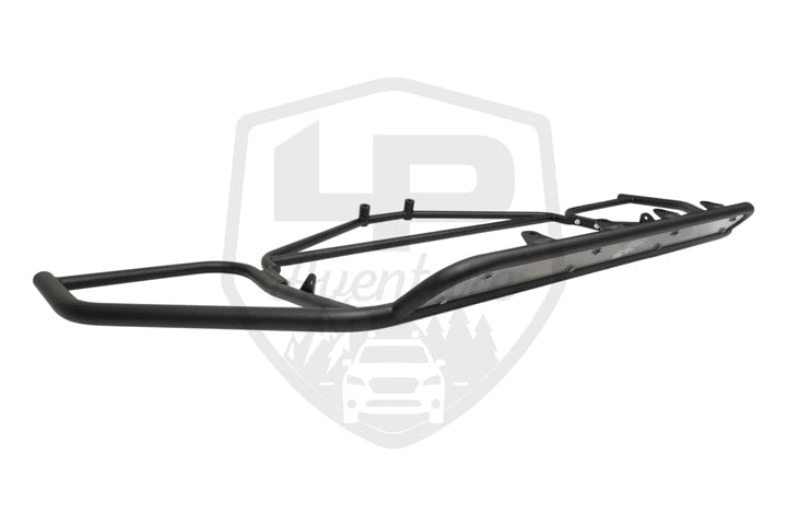 LP Aventure Small Bumper Guard Coated w/ Front Plate 2021-2023 Crosstrek - FLP-CTA-21-GUARD-S-B+OPC - Subimods.com