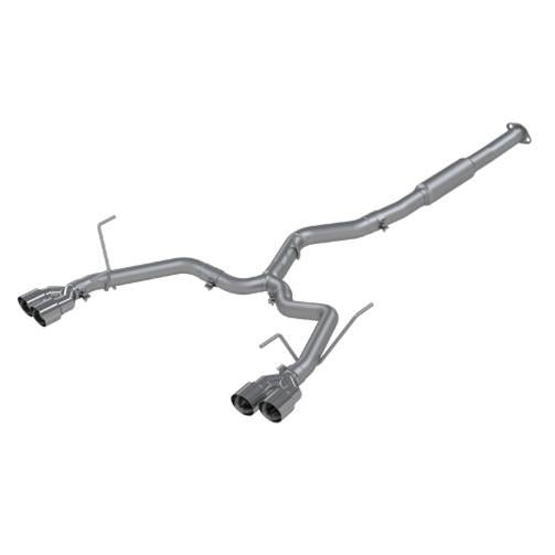 MBRP Armor Pro Series Race Catback Exhaust w/ Stainless Steel Tips 2015-2021 WRX / 2015-2021 STI - S4802304 - Subimods.com