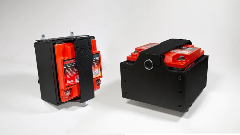 MeLe Design Firm 900 Series Battery Mount 2008-2014 WRX / 2008-2014 STI - SUBA/08-14/WRXSTI/900S/RAW/NO - Subimods.com