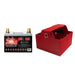 MeLe Design Firm 900 Series Lightweight Battery Mount Kit Red w/ Full Throttle FT410 Battery and Terminals 2008-2021 WRX / 2008-2021 STI / 2005-2009 Legacy GT - MELE-KIT-001 - Subimods.com