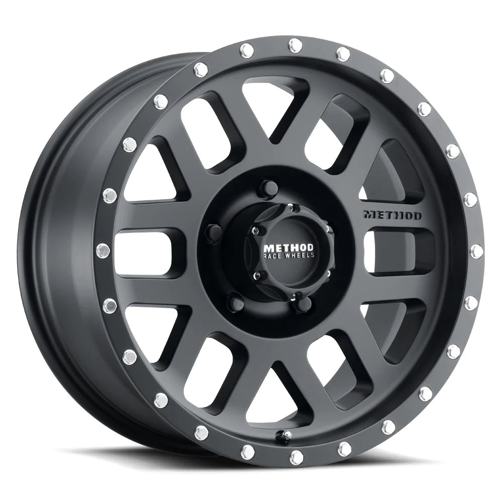Method Race Wheels MR306 Mesh Matte Black 17x8.5 +0 — Subimods.com