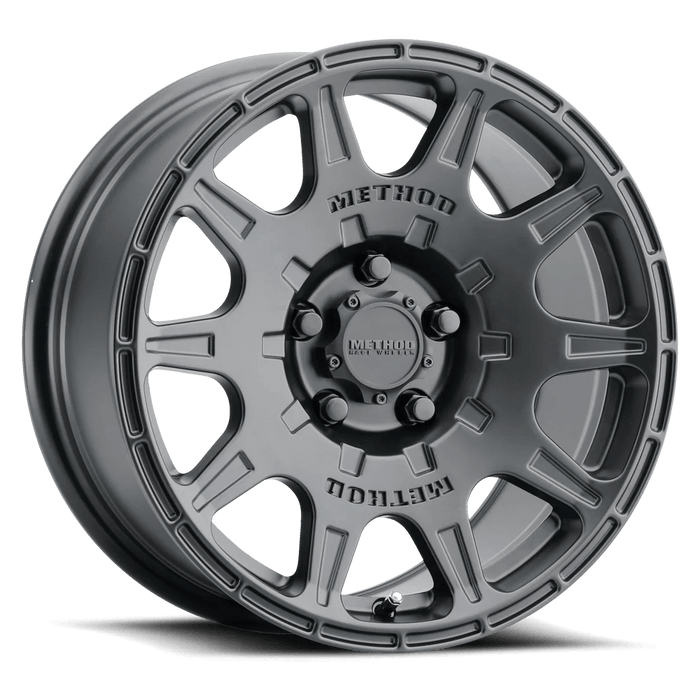 2005 Rally Rims Method Race Wheels MR502 Rally Matte Black 18x8 +38 5x114 — Subimods.com