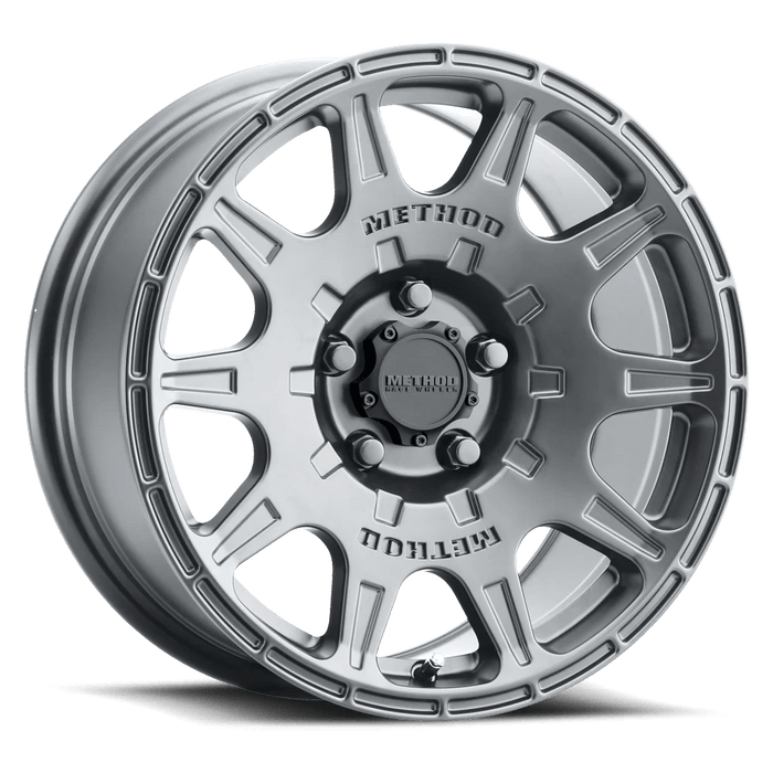 2005 Rally Rims Method Race Wheels MR502 Rally Titanium 17x8 +38 5x114 — Subimods.com