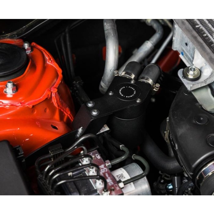 Mishimoto Baffled Oil Catch Can System PCV Side 2022 WRX - MMBCC-WRX-22P - Subimods.com