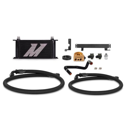 Mishimoto Black Thermostatic Oil Cooler Kit for WRX 2022