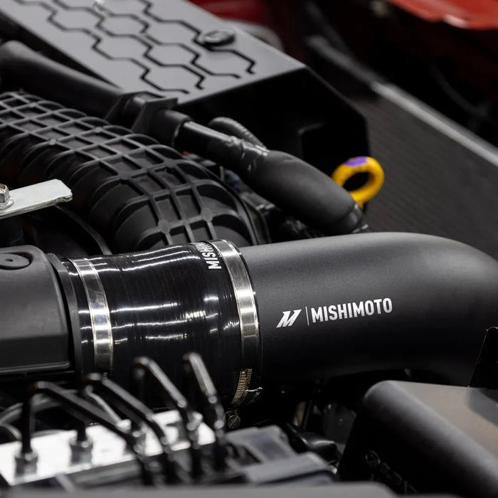 Mishimoto Charge Pipe Kit Wrinkle Red 2022-2023 WRX - MMICP-WRX-22WRD - Subimods.com