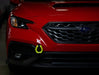 Mishimoto Front Tow Hook Neon Yellow 2022 WRX - MMTH-WRX-22NY - Subimods.com