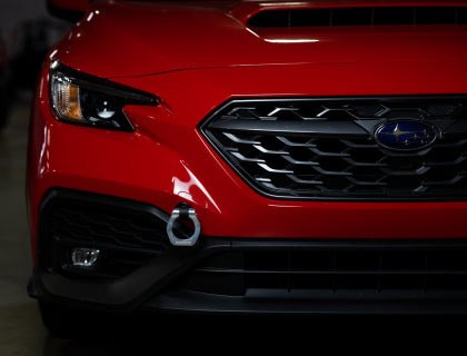 Mishimoto Front Tow Hook Polished 2022 WRX - MMTH-WRX-22P - Subimods.com