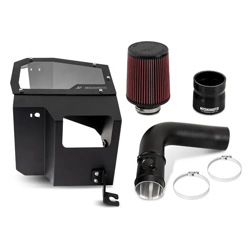 Mishimoto Performance Wrinkle Black Cold Air Intake w/ Air Box 2022-2024 WRX - MMAI-WRX-22MWBK - Subimods.com