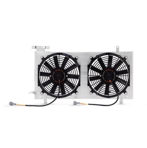 Mishimoto Plug and Play Aluminum Fan Shroud Kit Polished 2008-2014 WRX / 2008-2015 STI - MMFS-STI-08P - Subimods.com