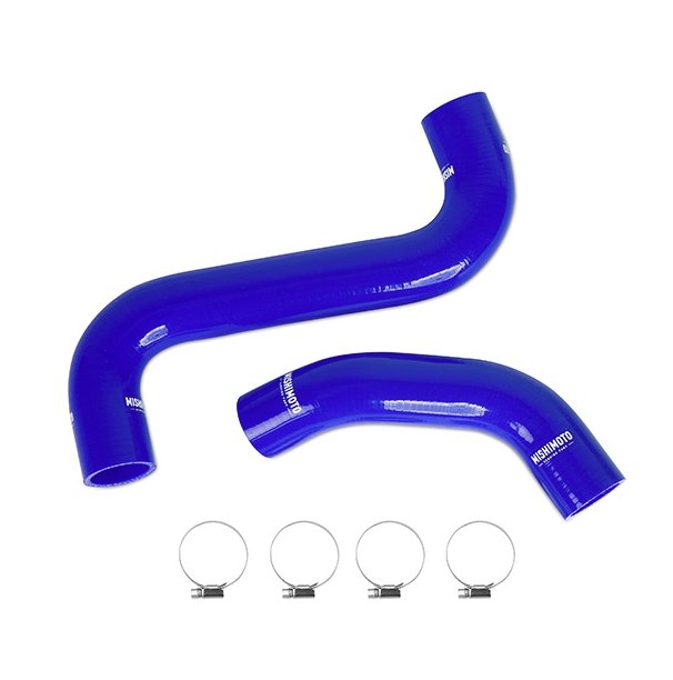 Mishimoto Silicone Radiator Hose Kit Blue 2002-2007 WRX / 2004-2007 STI - MMHOSE-WRX-01BL - Subimods.com