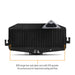 Mishimoto Top Mount Intercooler Black w/ Black Charge Pipe Kit 2022-2024 WRX - MMTMIC-WRX-22KBKBK - Subimods.com