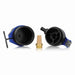 Mishimoto Universal Baffled Oil Catch Can Black w/ Blue Insert - MMBCC-UNI-BL - Subimods.com