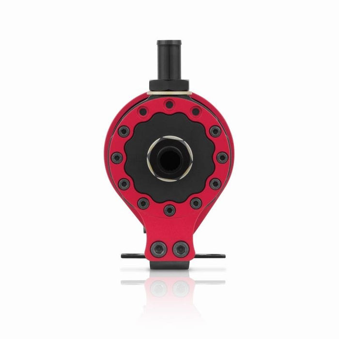 Mishimoto Universal Baffled Oil Catch Can Black w/ Red Insert - MMBCC-UNI-RD - Subimods.com
