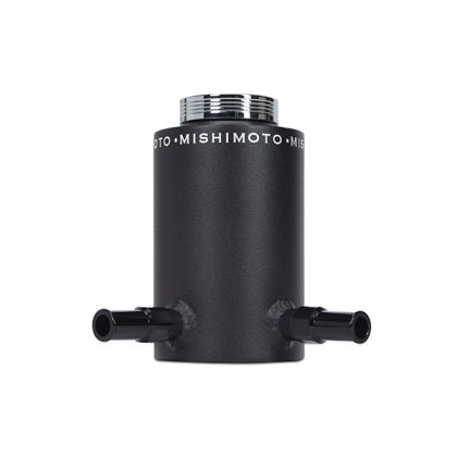 Mishimoto Universal Black Aluminum Power Steering Reservoir Tank - MMRT-PSAWBK - Subimods.com