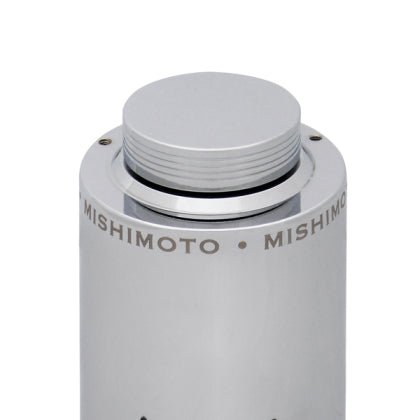 Mishimoto Universal Silver Aluminum Power Steering Reservoir Tank - MMRT-PSA - Subimods.com