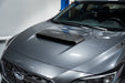 Molded Innovations AGR+ Style Hood Scoop Overlay Carbon Fiber 2022-2024 WRX - MI-9115 - Subimods.com