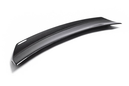 Molded Innovations Carbon Fiber Single Point Duckbill Trunk Spoiler 2015-2021 WRX / 2015-2021 STI - MI-CF-071 - Subimods.com