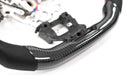 Molded Innovations D-Shaped Carbon Fiber Steering Wheel with Digital Pro Display 2022-2023 WRX - MI22-WHL-L/OC-R-PRO - Subimods.com