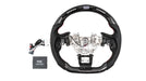 Molded Innovations Original Carbon Fiber Steering Wheel with Digital Pro Display 2022-2024 WRX - MI22-WHL-L/OC-R-PRO - Subimods.com