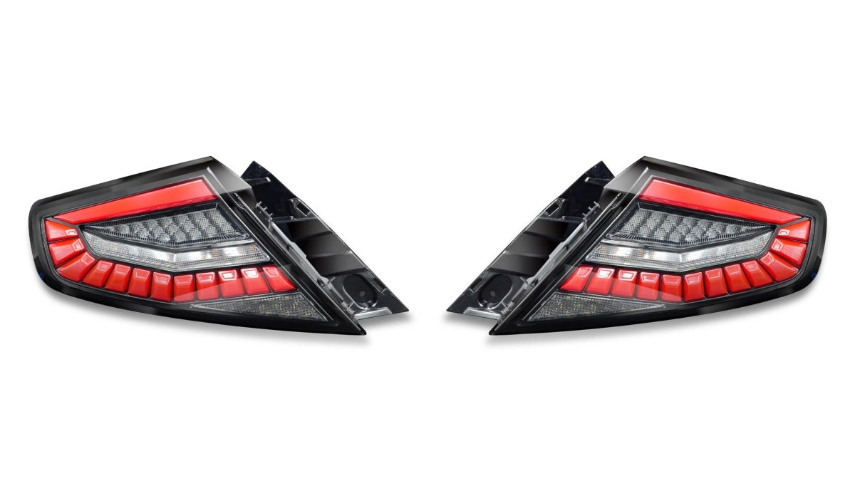 EvoGlow DynamicLume LED Tail Lights Clear Lens WRX 2022-24