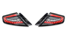 Molded Innovations EvoGlow Series DynamicLume LED Tail Lights Clear Lens w/ Black Base & Red Bar 2022-2023 WRX - 24SB-WRTL-V1-B2 - Subimods.com