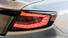 Molded Innovations EvoGlow Series DynamicLume LED Tail Lights Light Smoke Lens w/ Black Base & Red Bar 2022-2024 WRX - 24SB-WRTL-V1-LSB2 - Subimods.com