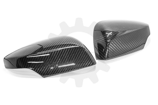 Molded Innovations Fuijin Carbon Fiber Mirror Covers w/ Turn Signal Cutout 2015-2021 WRX / 2015-2021 STI - MI-CF-023 - Subimods.com