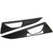 Molded Innovations Gloss Carbon Fiber Door Panel Trim Cover Set 2022-2024 WRX - MI-9134 - Subimods.com