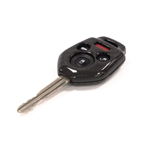 Molded Innovations Gloss Carbon Fiber Key Cover Black Most Subaru Models - MI-9125 - Subimods.com