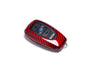 Molded Innovations Gloss Carbon Fiber Key Fob Cover Red Most Subaru Models - MI-9105 - Subimods.com