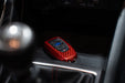 Molded Innovations Gloss Carbon Fiber Key Fob Cover Red Most Subaru Models - MI-9105 - Subimods.com