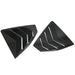 Molded Innovations Gloss Carbon Fiber Rear Knockout Window Cover Pair 2022-2024 WRX - MI-9133 - Subimods.com