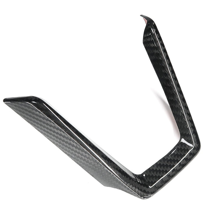 Molded Innovations Gloss Carbon Fiber Steering Wheel Outer Trim Cover 2022-2024 WRX - MI-9147 - Subimods.com