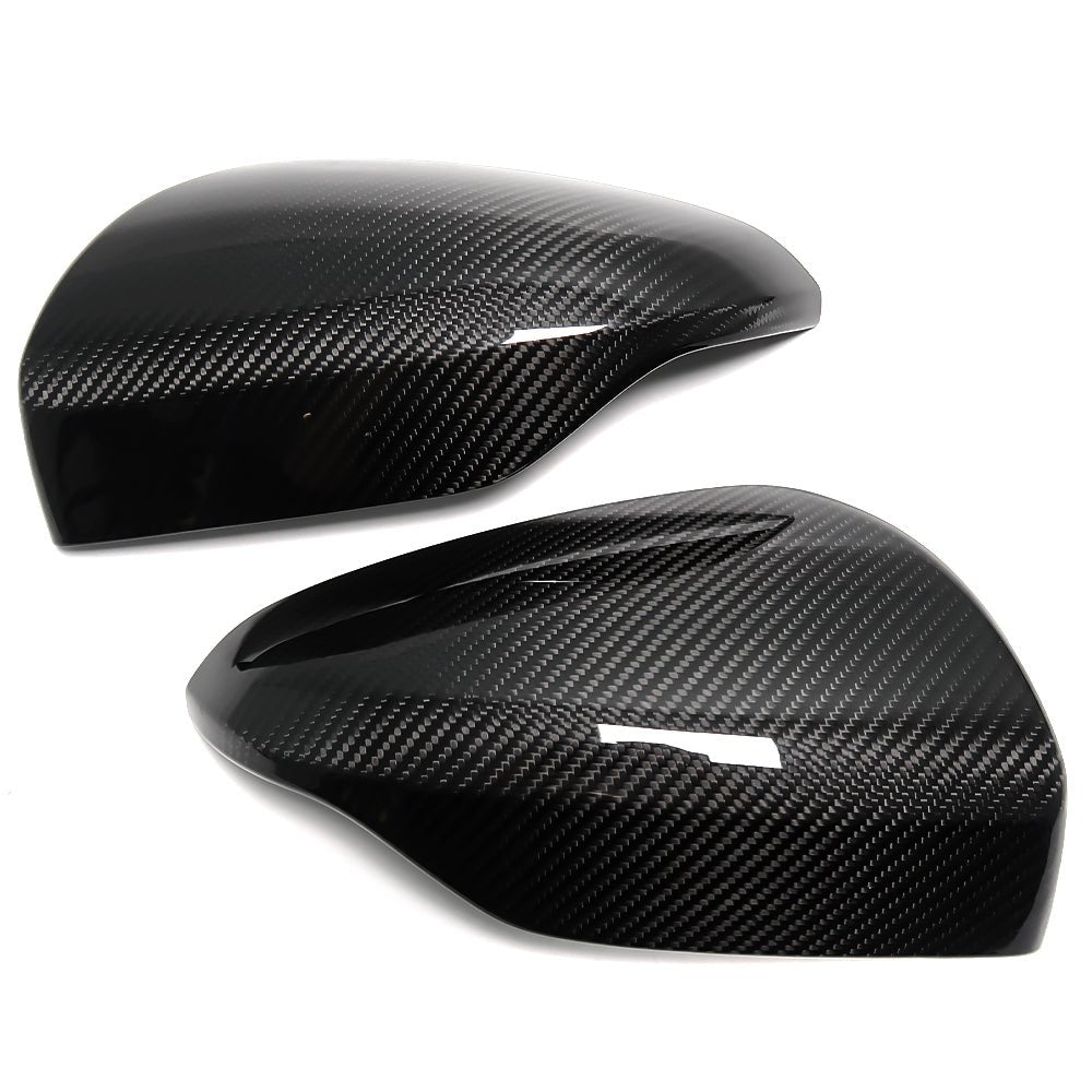 Molded Innovations Gloss Carbon Fiber Upper Mirror Covers 2022