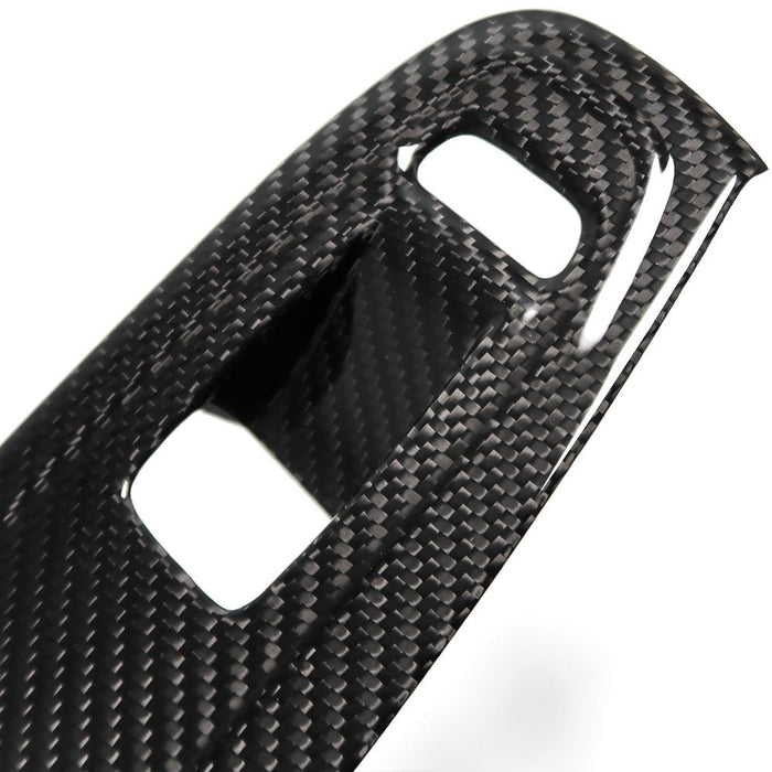 Molded Innovations Gloss Carbon Fiber Window Switch Trim Cover Set 2022-2024 WRX - MI-9132 - Subimods.com