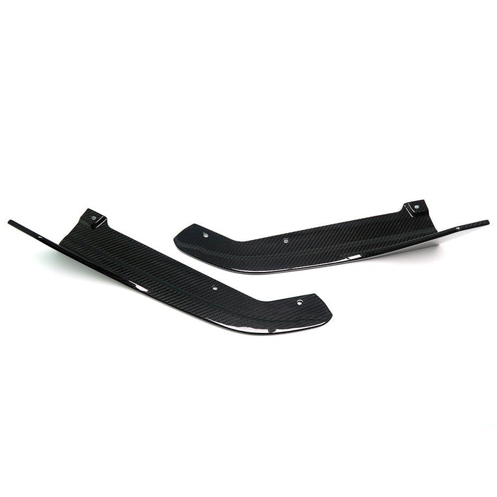 Molded Innovations Gloss Carbon Rear Bumper Extension Pair 2022-2024 WRX - MI-9150 - Subimods.com