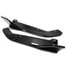 Molded Innovations Gloss Carbon Rear Bumper Extension Pair 2022-2024 WRX - MI-9150 - Subimods.com