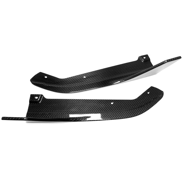 Molded Innovations Gloss Carbon Rear Bumper Extension Pair 2022-2024 WRX - MI-9150 - Subimods.com