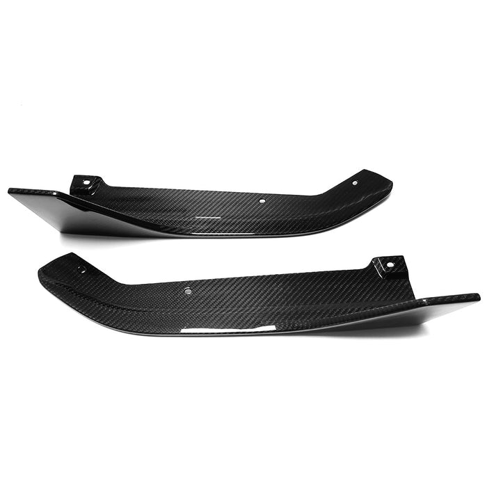 Molded Innovations Gloss Carbon Rear Bumper Extension Pair 2022-2024 WRX - MI-9150 - Subimods.com