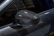 Molded Innovations Gloss Carbon Fiber Upper Mirror Covers 2022-2024 WRX - MI-9108 - Subimods.com